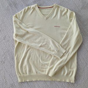 Rockport Men's Sweater Yellow -Size L